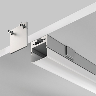 Алюминиевый профиль 2000*20*20 мм для светодиодной ленты Maytoni Led strip ALM-2020B-S-2M
