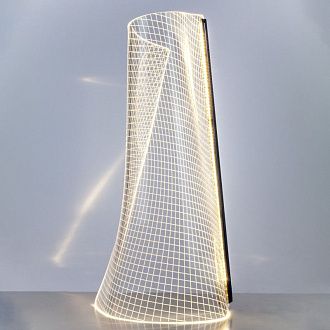 Настольная лампа *4579,1*-43 см, 1*LED*12W, 3000K, Lightstar Varese 738954, хром