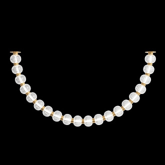 Подвесной светильник 150*9*63,6 см, LED, 36W, 3000К, Maytoni Amulet MOD555CL-L28G3K золотой