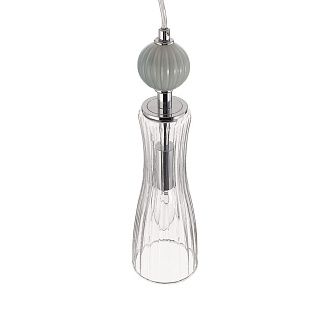 Подвес *8,5*225-225 см, 1*E14*40W, Lumion Emily LUM8269/1A, хром; серый