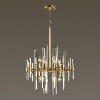 Подвесная люстра Диаметр 50 см Odeon Light Stika 4988/8 Золото