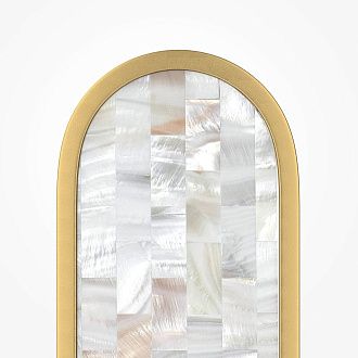 Бра 4,4*10,7*-30 см, *LED*15W, 2700-4000K, Maytoni Perlamour MOD429WL-L15BSK, Латунь