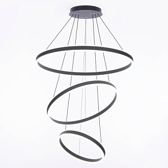 Люстра 80*120 см LED*195 W, 3000 / 5500 К Citilux Дуэт Черный CL719681