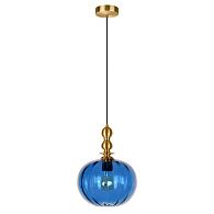 Подвесной светильник *25*-22,5 см, 1*E27*40W, LOFT IT Melon 10426 Blue, бронзовый