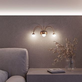 Светильник 42 см, 9W, 4000K, Eurosvet 90031/3, золото