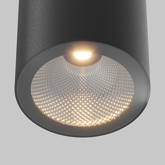 Светильник 7 см, Maytoni Roll O307CL-01B, черный, IP54