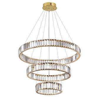 Светильник 70 см, 88W, 4000K Odeon Light Vekia 5015/88L, золото
