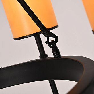 Подвесная люстра Conne 5 59*59*61 см, 5*E14*40W, ImperiumLoft 40.480, Чёрный
