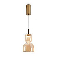 Подвесной светильник *14*45-235 см, 1*LED*6W, 3000K, Freya  FR5636PL-L6AM, Латунь