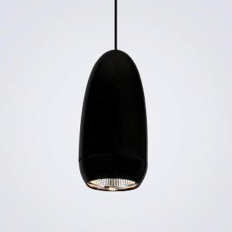 Подвесной светильник 11*5,5*200 см, LED 5W, 4200K, Черный LED4U L8756-1 BK