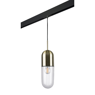 Комплект с подвесом Ramo для трека PRO 12*191 см, 1*E27*6W, Бронза Lightstar Ramo PRO690011