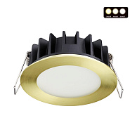 LED светильник 9 см, 10W, 3000-6000K, Novotech Lante 358950, бронза, вр 7,5 см