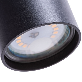 Подвесной светильник Arte Lamp Canopus A1516SP-1BK черный, диаметр 5.6 см