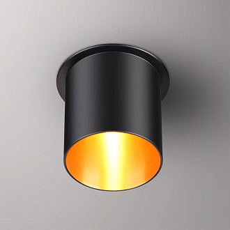 Встраиваемый светильник Novotech Butt 370433 черный