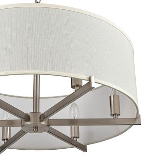 Подвесная люстра  63*117 см, 6*E27 хром Vele Luce Camellia VL4203P16