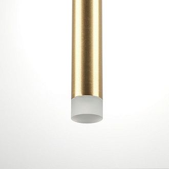 Подвесной светильник *2*51-131 см, *LED*5W, 3000K, Lightstar Tubo LT7472331, золотой