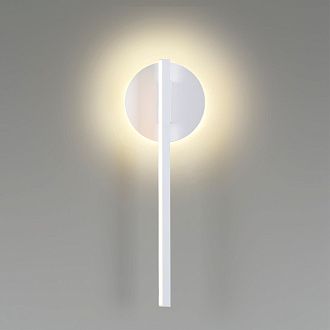 Бра 30 см, 9W, 3000K Lumion Eleri 5604/9WL, белый