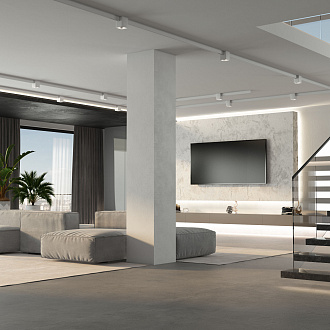 Светильник 10 см, 12W, 4200K, Elektrostandard Slim Magnetic Solo (белый) 85055/01, белый