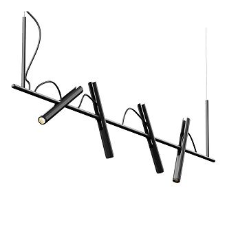 Светильник подвесной 4*LED*3W, St Luce Lilt SL6210.403.04, черный