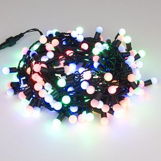 Гирлянда нить с мерцанием 20м IP65 2000 см Elektrostandard 400-104 мульти с эффектом мерцания 20м IP65