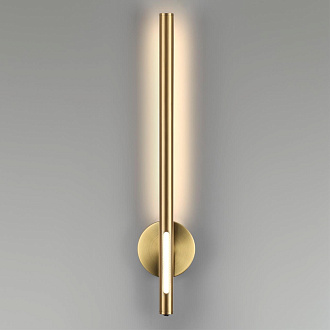 Бра 62 см, LED 12 W, 3000К Античная бронза Odeon Light Hightech 6644/10WL IP20