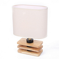 Настольная лампа 33 см, Lumion 8205/1T, беджевый-дерево