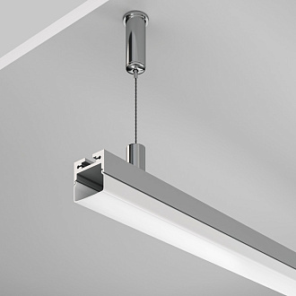 Алюминиевый профиль 2000*20*20 мм для светодиодной ленты Maytoni Led strip ALM-2020B-S-2M