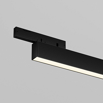 Трековый светильник 1*60*1,8 см, LED 16W 3000K 100° Maytoni Technical Basis Exility TR192-1-16W3K-B черный