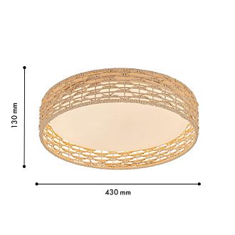 Светильник *43*10- см, *LED*25W, F-Promo Conrad 4749-4C, белый