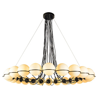 Люстра Lussole Seneca GRLSP-8176, 137*25 см, черный