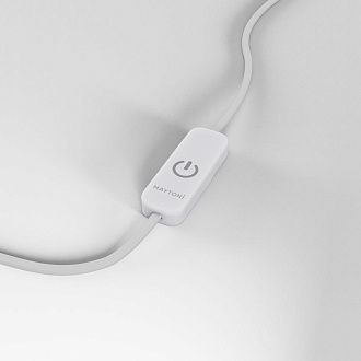 Настольный светильник 18-28 см, *LED*13W, 3000K, Maytoni Spirito MOD286TL-L8W3K, Белый