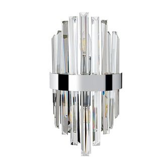 Настенный светильник 40 см, Arte Lamp Fedelta A1068AP-2CC, хром