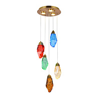 Подвесной светильник 30*30*100 см, COB/LED 42W, 4000K, Латунь MODESTYLE MS.89123.5