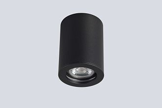 Светильник потолочный 8 см, Crystal Lux CLT 422C BL, черный