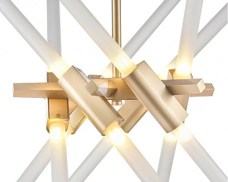 Подвесной светильник  50*140 см, 12*G9 шампань Vele Luce Fury VL5684P12