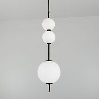 Светильник ElegantLight DZN-13548 ЧЕРНЫЙ  D200/H850-2000/3/LED/18W/4500K (150+200+100mm) 24-12