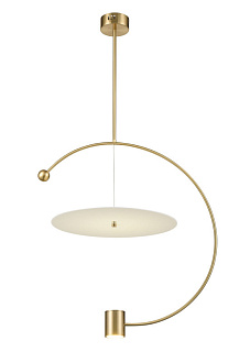 Подвесной светильник  45*180 см, 1*LED латунь Vele Luce Andromeda VL7284P11
