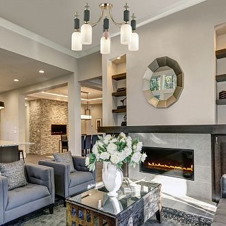 Потолочная люстра Odeon Light Candy 4861/5C, диаметр 71 см, золото