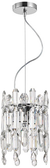 Светильник подвесной 20*20*40/100 см, 2*E14 40W Хром Stilfort Legacy 2158/09/02P
