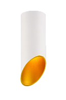 Светильник Ø560 x H157, мм, 35W 4000K, WH/GOLD (Белый+Золото) Rilon HDL-5060-150-WH/GOLD