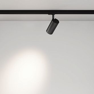 Трековый светильник 9*24 см, *LED*40W, K, Maytoni Focus Led TR197-3-40WCCT-M-B, Черный