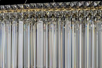 Люстра подвесная ** см, Led лента*LED*150W, 3000/6000K, Arti Lampadari Ovindoli Nickel Ovindoli L 1.5.120x40.101 G, Золото