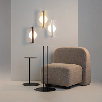 Бра 10,2*4,5*35 см, LED, 3000К, Maytoni Theorema MOD288WL-L5G3K золотой