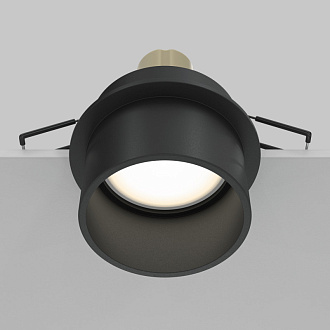 Встраиваемый светильник Maytoni Reif DL050-01B, черный