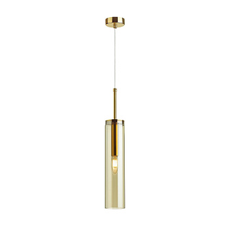 Подвесной светильник Odeon Light Klum 4693/1, золото-янтарный