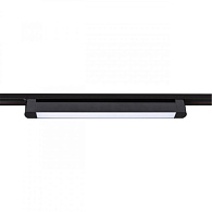 Трековый светильник 46,8*3,4 см, 1*LED*20W, 4000К, Arte lamp Lineetta Черный A4574PL-1BK