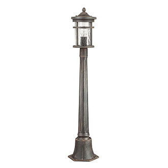 Уличный светильник 103 см Odeon Light Virta 4044/1F черный/патина