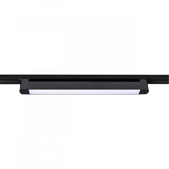 Трековый светильник 46,8*3,4 см, 1*LED*20W, 4000К, Arte lamp Lineetta Черный A4574PL-1BK
