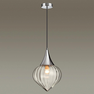 Подвесной светильник диаметр 23 см Odeon Light Kesta 4949/1 Хром