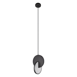 Светильник *20 см, 1*LED*22W, 3000К Loft It 9970BK ECLIPSE, Черный